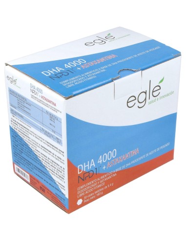 Eglé Dha 4000 Npd1 + Astaxantina 30X5Ml
