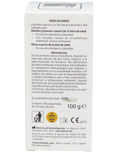 Aboca Libramed Comprimidos, 138 Comprimidos