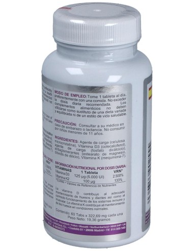 Airbiotic Vit D3 + K2 60Comp