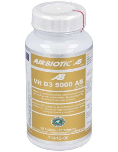 Airbiotic® Ab Vitamina D3 125Mg 90 Tabletas
