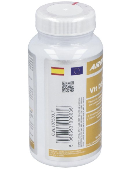 Airbiotic® Ab Vitamina D3 125Mg 90 Tabletas