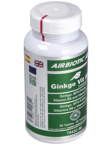 Airbiotic Ginkgo-Vit Ab Complex 6.000 90 Tabletas