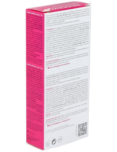 Bioderma Sensibio Ar Bb Cream Spf30 Tono Claro 40Ml