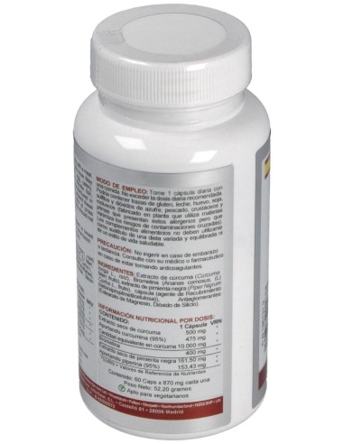 Airbiotic Cúrcuma Ab Complex 10.000 Mg 60 Cápsulas
