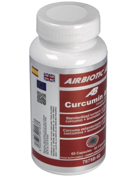 Airbiotic Cúrcuma Ab Complex 10.000 Mg 60 Cápsulas