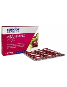 Sandoz Bienestar Arándano Rojo Cranberry 30Cáps