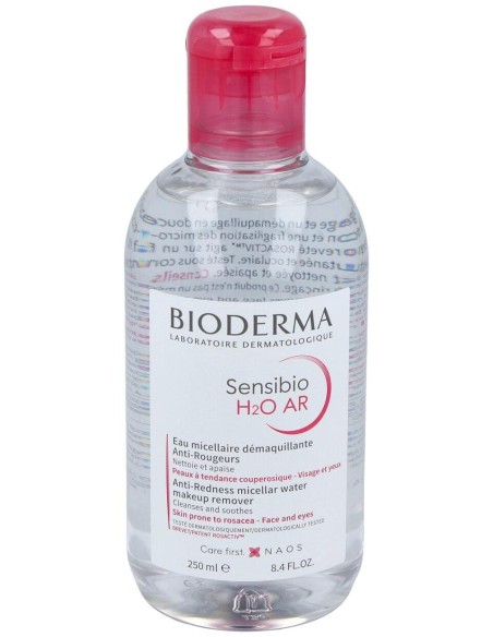 Sensibio H2O Ar Solucion Micelar Rojeces 250Ml.