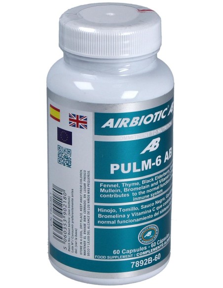 Airbiotic Pulm-6 Ab 60 Cápsulas