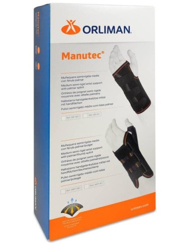 Orliman Muñeq.Fer. Inmov.Palmar Larga Derecha. T-2 15-17Cm