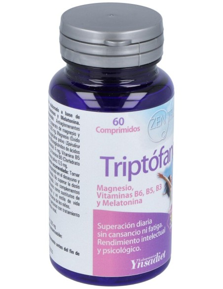 Zentrum Triptofano Magnesio Vit B6 B5 B3 Y Melatonina 60Comp