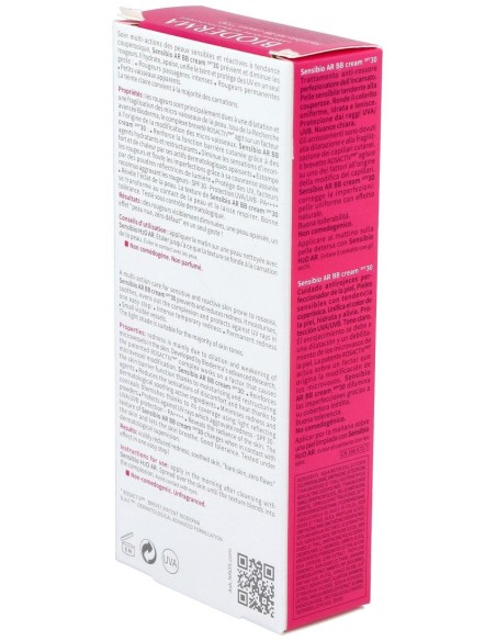 Bioderma Sensibio Ar Bb Cream Spf30 Tono Claro 40Ml