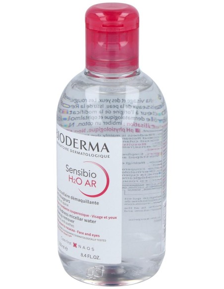 Sensibio H2O Ar Solucion Micelar Rojeces 250Ml.