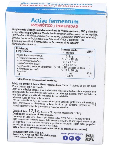 Active Fermentum Zentrum 30Cap.