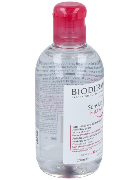 Sensibio H2O Ar Solucion Micelar Rojeces 250Ml.