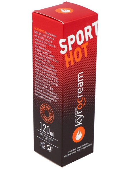 Kyrocream Sport Hot 120Ml.
