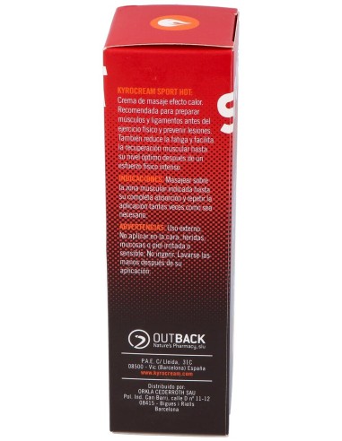 Kyrocream Sport Hot 120Ml.
