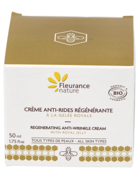 Fleurance Gelée Royale Crème Anti-Rides Régénérante 50Ml