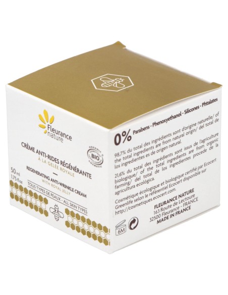 Fleurance Gelée Royale Crème Anti-Rides Régénérante 50Ml
