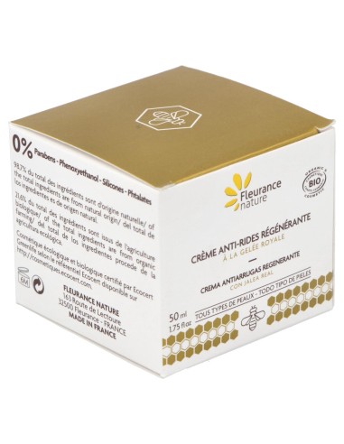 Fleurance Gelée Royale Crème Anti-Rides Régénérante 50Ml