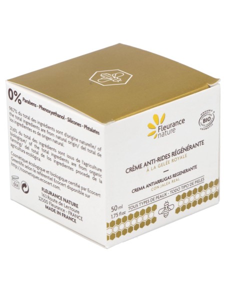 Fleurance Gelée Royale Crème Anti-Rides Régénérante 50Ml