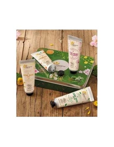 Fleurance Nature Coffret De Cremes Mains Eveil Des Sens 120Ml