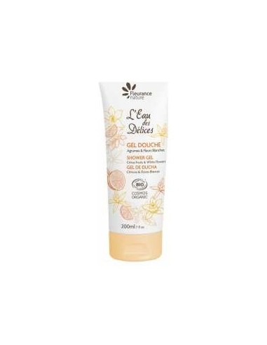 Gel Douche Eau Des Delices Agrumes E T Fleurs Blanches 200Ml