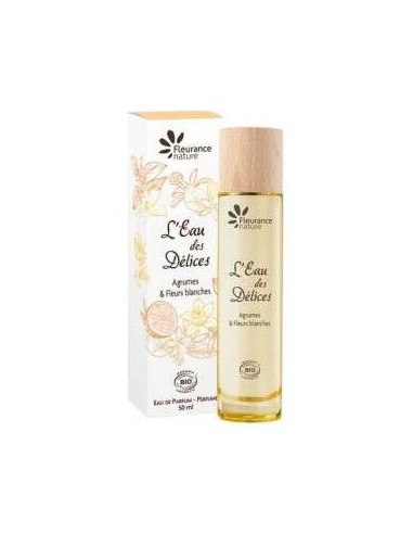 Fleurance Nature Parfum L'Eau Des Delices Bio Agrumes Et Fleurs Blanches 50Ml