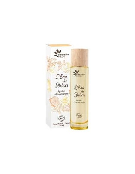 Fleurance Nature Parfum L'Eau Des Delices Bio Agrumes Et Fleurs Blanches 50Ml