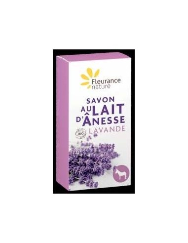 Fleurance Nature Savon Lait Anesse Lavande 100G