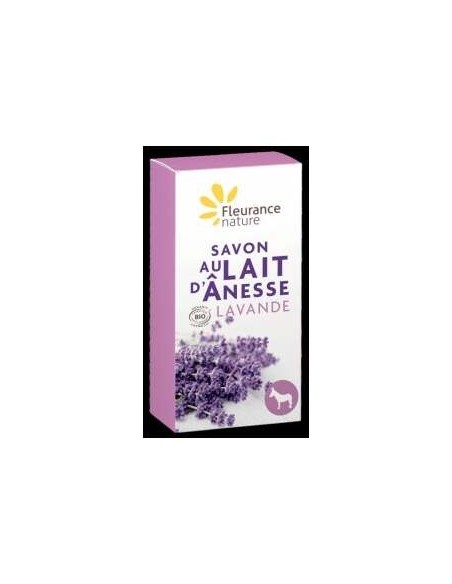 Fleurance Nature Savon Lait Anesse Lavande 100G