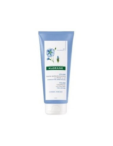 Klorane Bálsamo Para Después Del Champú A Las Fibras De Lino, 200 Ml