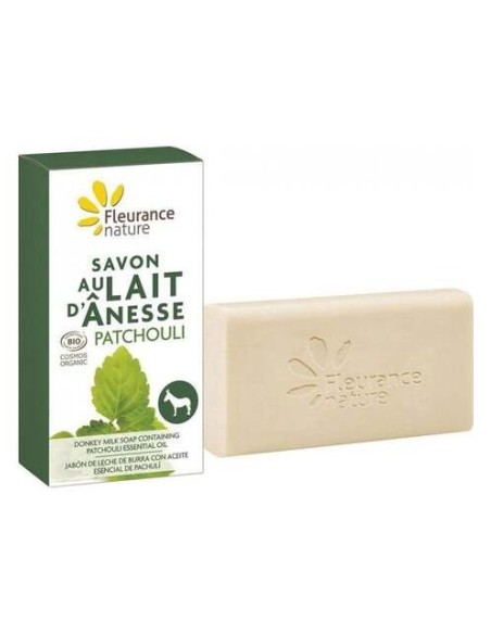 Fleurance Nature Jabón Leche De Burra Patchouli Pastilla 100G