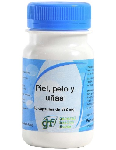 Ghf Piel Pelo Y Uñas 60Cáps De 522Mg