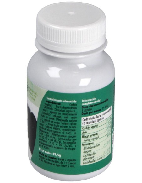 Ghf Carbón Probiótico 550Mg 90Cáps