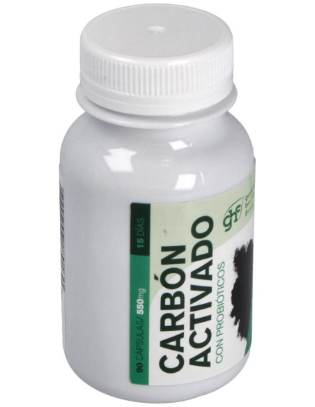 Ghf Carbón Probiótico 550Mg 90Cáps