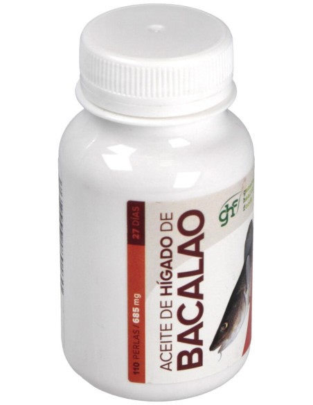 Ghf Hígado De Bacalao 700Mg 110 Perlas