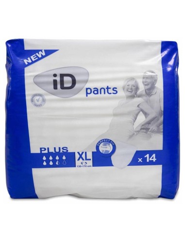 Id Pants Plus Talla Xl, 14 Uds