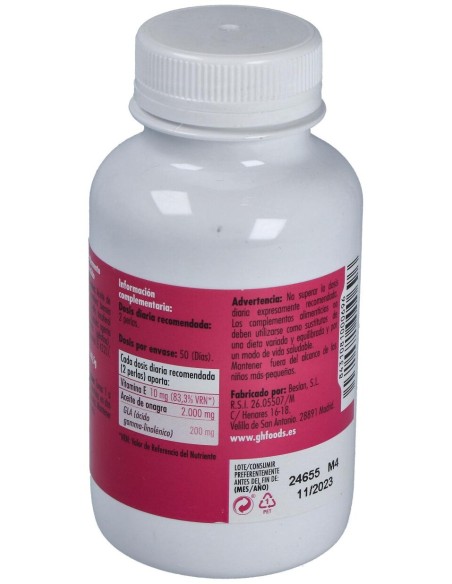 Ghf Onagra 1000Mg 100 Perlas