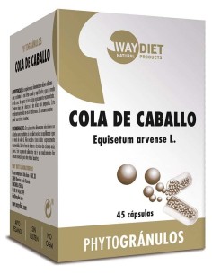 Waydiet Natural Cola Caballo Phytogranulos 45Caps