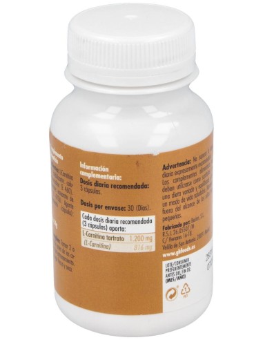 L-Carnitina 500Mg Caps. 90U