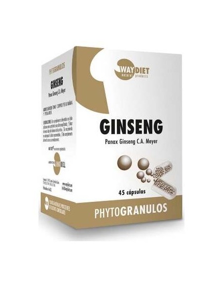 Waydiet Natural Ginseng Phytogránulos 45Caps