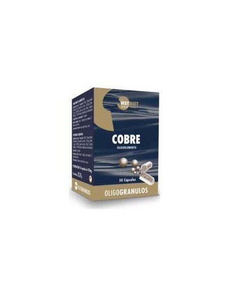 Waydiet Natural Products Cobre Oligogranulos 50Caps