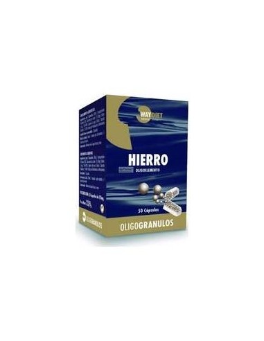 Waydiet Natural Hierro Oligogranulos 50Caps