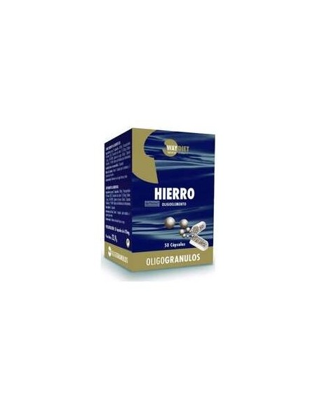 Waydiet Natural Hierro Oligogranulos 50Caps