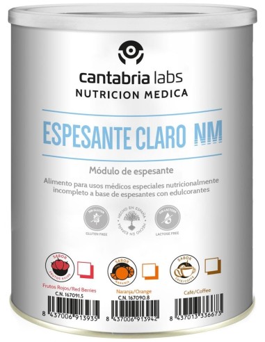 Nutrición Médica Espesante Claro Nm Sabor Naranja 400G