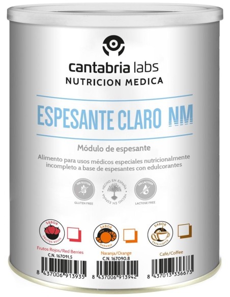 Nutrición Médica Espesante Claro Nm Sabor Naranja 400G