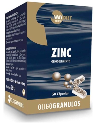 Waydiet Natural Zinc 50Caps
