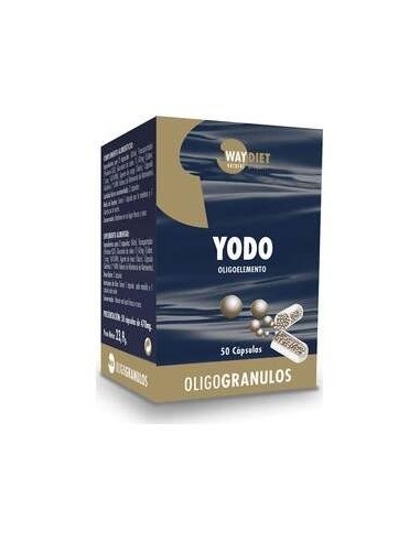 Waydiet Natural Iodo Oligogranulos 50Caps
