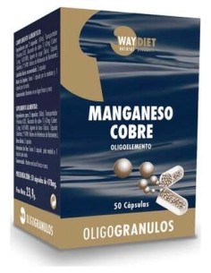 Manganeso-Cobre Oligogranulos 50Caps.