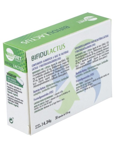 Waydiet Natural Bifidulactus 30Caps